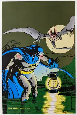 Buy Detective Comics #402 New Teen Titans #61 Cover Art Poster PROMO Original Pin-Up • 6.64£