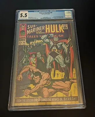 Buy Tales To Astonish #90 CGC 5.5 - 1st Appearance Abomination  • 298.75£