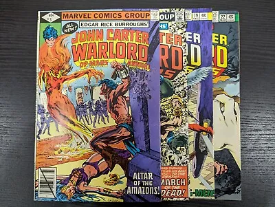 Buy John Carter Warlord Of Mars Lot #13, #19, #22 & Annual #3 1977 Series • 6.39£