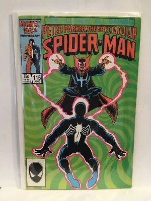 Buy Peter Parker The Spectacular Spider-Man #115 VF 1st Print Marvel Comics • 4£