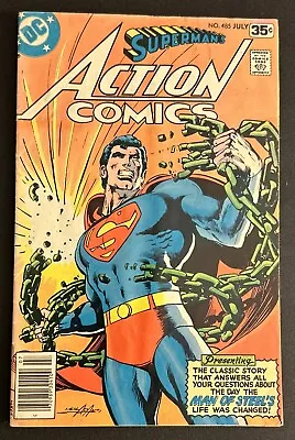 Buy Action Comics #485; Reprints Superman #233; Neal Adams Cover; Johnny Bench Ad • 53.21£