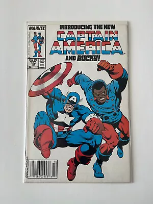 Buy Captain America #334 (1987) Key Lemar Hoskins Becomes Bucky Newsstand • 8.04£