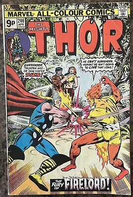 Buy Thor #246 - Firelord Appearance! - (Marvel 1976) • 3.99£