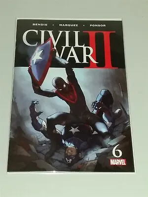 Buy Civil War Ii #6 Nm (9.4 Or Better) Marvel Comics Captain America December 2016  • 3.69£