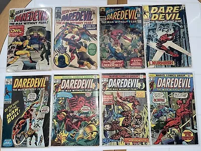 Buy Marvel's Daredevil (1964); Issues #3,11,19,44,78,110,120,126,136,155,187-188,190 • 276.70£