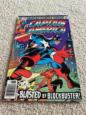 Buy Captain America  258  VF/NM  9.0  High Grade  Blockbuster  Mike Zeck Art • 6.59£