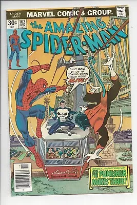 Buy Amazing Spider-Man #162 - VF (8.0) 1976 - Punisher - 1st Hitman • 59.16£