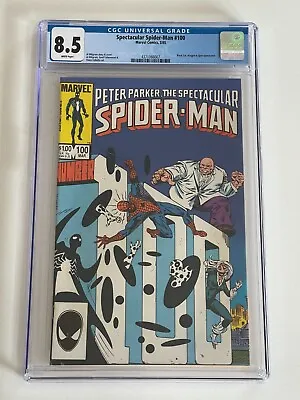 Buy Spectacular Spider-Man #100 CGC 8.5 2nd Appear THE SPOT Across The Spider-verse • 35.57£