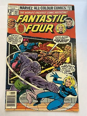 Buy FANTASTIC FOUR #182 UK Price Marvel Comics 1977 VF/VF+ • 2.95£