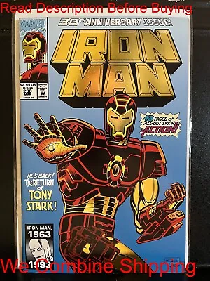 Buy BARGAIN BOOKS ($5 MIN PURCHASE) Iron Man #290 (1993 Marvel) We Combine Shipping • 1.58£