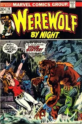 Buy Werewolf By Night #10 VG- 3.5 1973 Stock Image Low Grade • 6.59£
