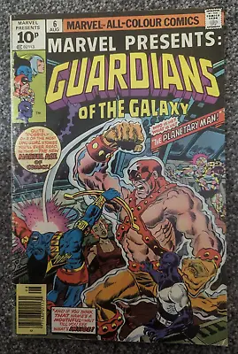 Buy Marvel Presents 6. 1976. Guardians Of The Galaxy, Karanada, 1st Topograph Man • 2.50£