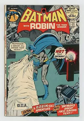 Buy Batman #240 FN+ 6.5 1972 • 50.37£