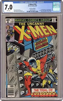 Buy Uncanny X-Men #122 CGC 7.0 Newsstand 1979 4201757019 • 49.06£