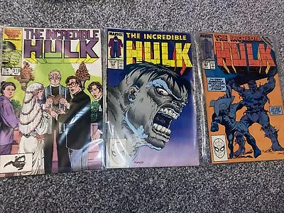 Buy The Incredible Hulk 319 354 363. Marvel Comics • 4.50£