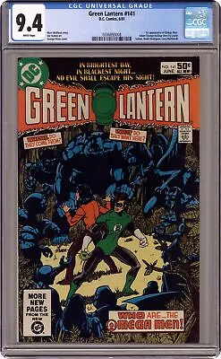 Buy Green Lantern #141 CGC 9.4 1981 0336893008 1st App. Omega Men • 90.92£