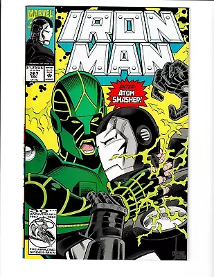 Buy Marvel Comics IRON MAN #287 DEC 1992 (Enter Atom Smasher) • 4.79£
