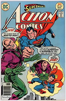 Buy Action Comics (1938) #465 VF 8.0 Vs Lex Luthor • 4.54£