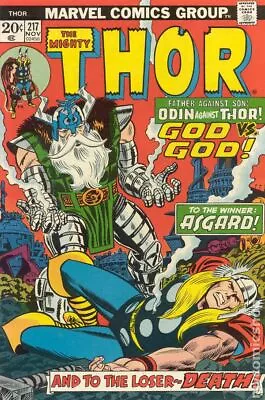 Buy Thor #217 VG 4.0 1973 Stock Image Low Grade • 5.07£