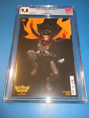 Buy Batman And Robin Annual #1 Nakayama Variant CGC 9.8 NM/M Gorgeous Gem Wow • 44.63£