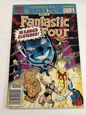 Buy Fantastic Four Annual #25 1st Team App Of Anachronauts Kang MCU Marvel 1992 FN 3 • 3.99£