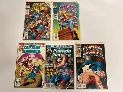 Buy 5 Marvel Comic Books Captain America #430 431 +Annual #9 +#2 + #1 51 DB14 • 4.80£
