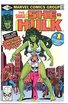 Buy The Savage She-Hulk #1 Near Mint+ (9.6) 1980 Marvel Qualified Comic CVR B • 79.91£