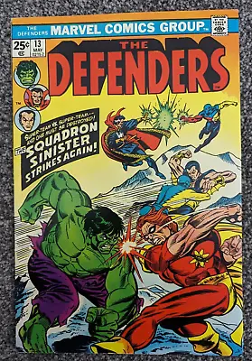 Buy The Defenders 13. Marvel Comics 1974. 1st Appearance Of Nebulon • 10£
