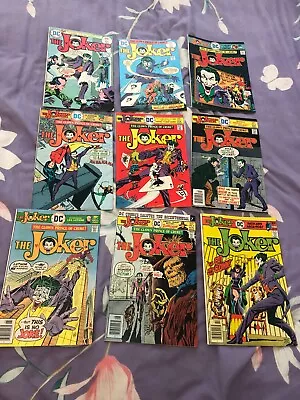 Buy The Joker # 1-9 DC Comics 1975 Complete Run Set 1-9 ...all Fine-VFN • 280£