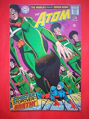 Buy DC Silver Age  THE ATOM  No. 38   VF+   1968 Bagged And Boarded • 25£