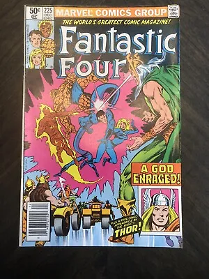 Buy Fantastic Four #225 Marvel Comics 1980 - Thor Appearance • 4.75£