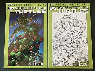 Buy Teenage Mutant Ninja Turtles 30th Anniversary Yesteryear Color & B/W Variants • 27.58£