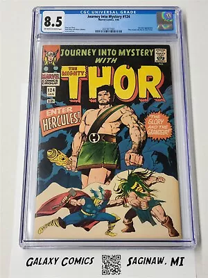 Buy Journey Into Mystery #124 - CGC 8.5 - Hercules Appearance • 185£