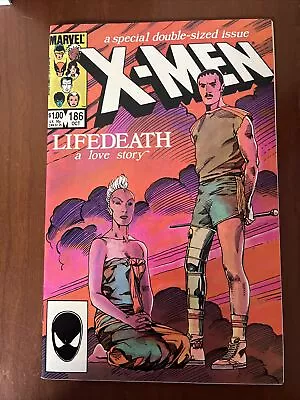 Buy 1984 Marvel Comic X-Men #186 “Lifedeath A Love Story” Excellent Condition • 3.15£