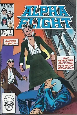 Buy Alpha Flight #7 - Marvel Comic 1983 First Apperence Delphine Courtney & Nelvanna • 20£