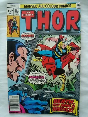 Buy MARVEL COMICS. THE MIGHTY THOR # 268. Volume One - 1978. Damocles. • 3.25£