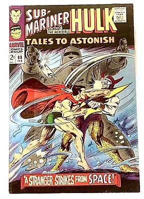 Buy TALES To ASTONISH #88 1967 6.5 F+ 🔑 1st Use Phrase “Hulk Smash!” • 23.98£