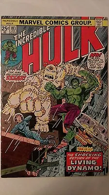 Buy The Incredible Hulk #183 (Jan 1975, Marvel) Marvel Value Stamp Cut Off • 4.72£