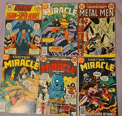Buy Vintage DC Comics X 6, Superboy, Mister Miracle & Metal Men.  • 35£