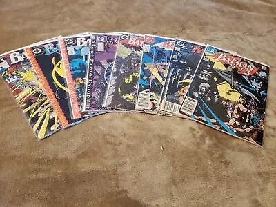 Buy Batman 436 - 443 Year 3(lot Of 8) 1st Tim Drake Origin Nightwing Comic Lot VF • 30.56£
