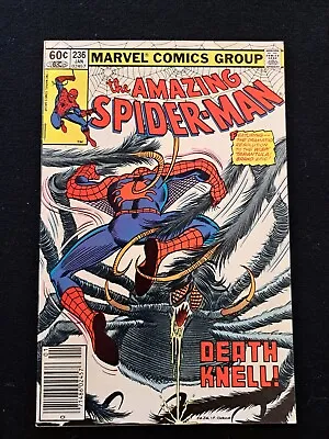 Buy Amazing Spider-Man 236 Marvel 1983 Death Tarantula Newsstand Mark Jewelers  • 14.30£