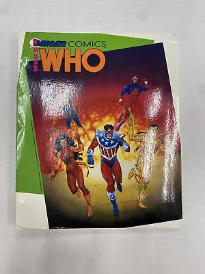 Buy IMPACT COMICS WHO'S WHO BINDER (DC Comics, 1991 WITH CONTENTS GOOD CONDITION • 18.92£