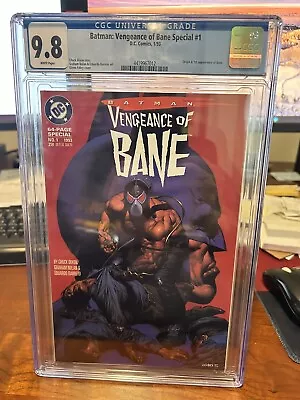 Buy Batman: Vengeance Of Bane Special #1 Origin & 1st App. DC Comic 1993 CGC 9.8 • 270.08£