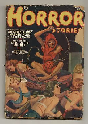 Buy Horror Stories Pulp Apr 1939 Vol. 8 #2 FR 1.0 • 489.94£
