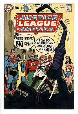 Buy Justice League Of America #73 ~ FN ~ 1st Silver Age App.of Golden Age Superman • 18.15£