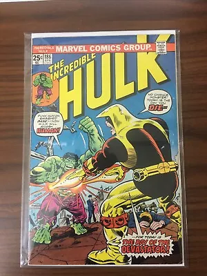 Buy Hulk #186 1975 1st Appear. & Death Of The Devastator. Deathlock MVS.   (F) • 16.89£