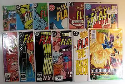 Buy Flash Lot 12 #340-343,345-350,Corps 60,Emerald Warriors 10 DC 1984 Comics • 60.44£