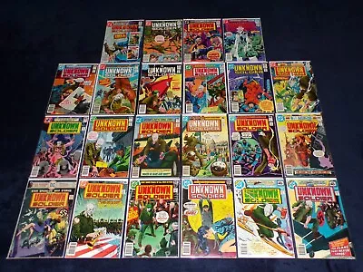 Buy Unknown Soldier 196 - 268 Lot 22 Dc Comics Military Army War Collection 151 168 • 118.76£