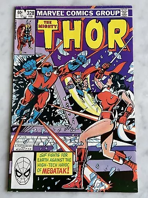 Buy Thor #328 VF 8.0 - Buy 3 For FREE Shipping! (Marvel, 1983) • 4.74£