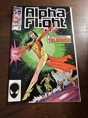 Buy Alpha Flight #19 Marvel 1985 1st Appearance Talisman! John Byrne Story & Art! • 8£